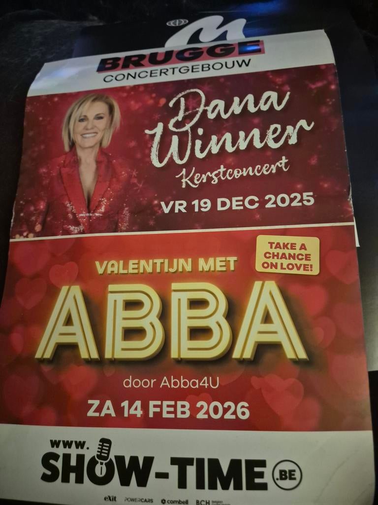 Affiche Dana winner, Ophalen of Verzenden