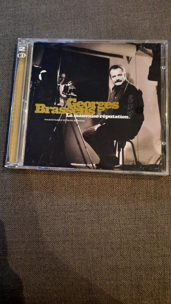 2cd GEORGES BRASSENS La mauvaise réputation (compilatie), Enlèvement ou Envoi, Comme neuf