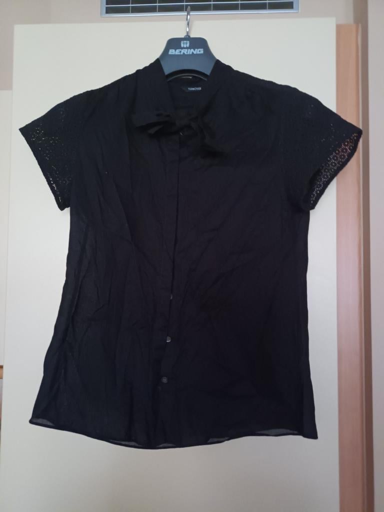 Nieuw bloesje "TURNOVER" e, Kleding | Dames, Ophalen of Verzenden, Nieuw, Maat 38/40 (M), Zwart