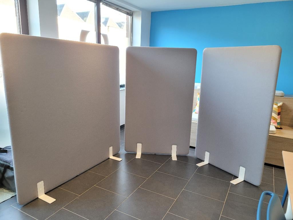Cloisons acoustiques de bureau _ professionnelles, Enlèvement, Utilisé