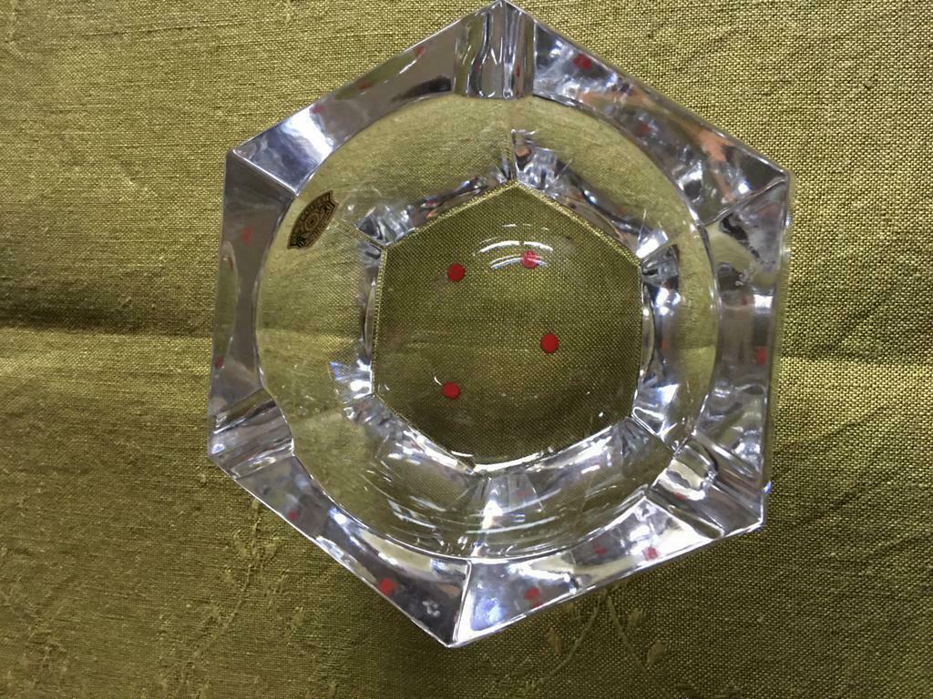 Val St Lambert asbakken, Antiek en Kunst, Antiek | Glaswerk en Kristal, Ophalen of Verzenden
