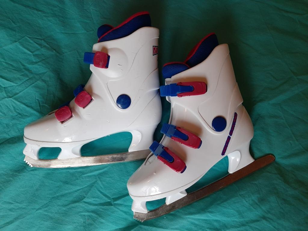 Echte Nijdam kinder kunst-schaatsen Mt 34, Gebruikt, Ophalen of Verzenden, Kunstschaatsen, Nijdam