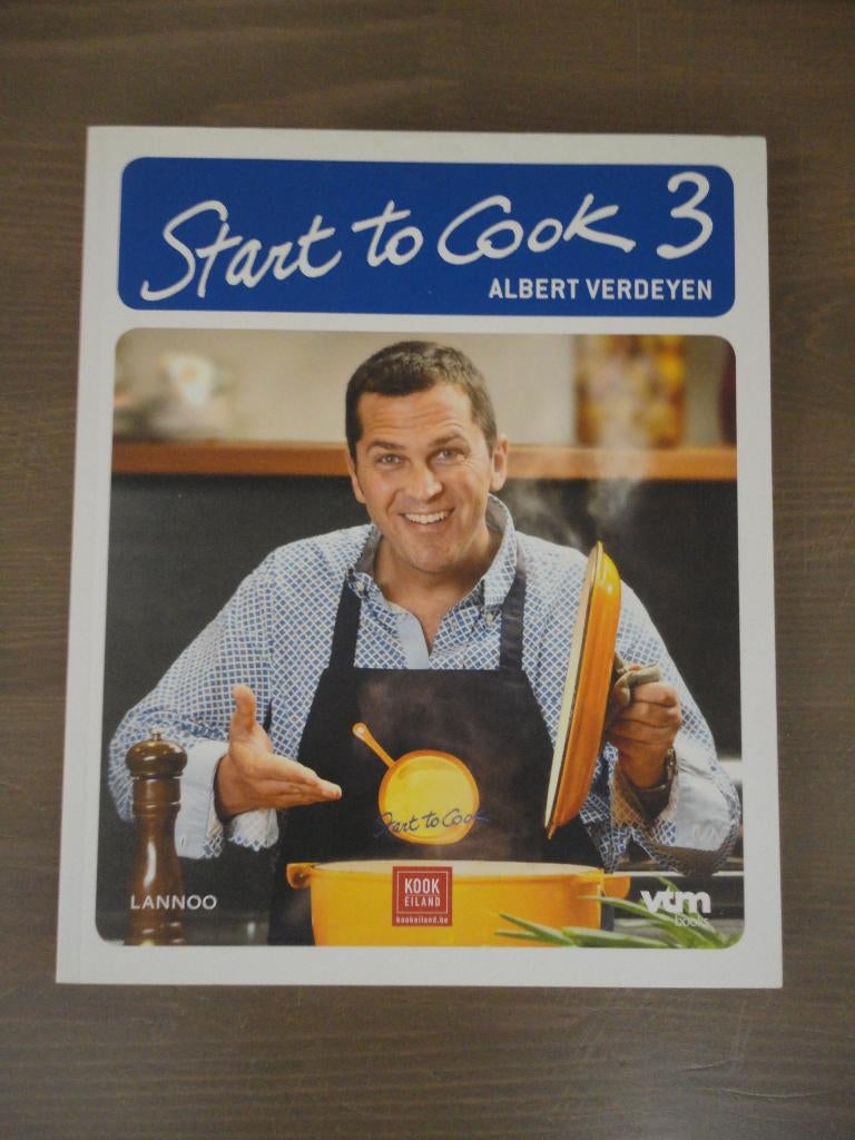 Start To Cook 3 - Albert Verdeyen, Albert Verdeyen, Hoofdgerechten, Ophalen of Verzenden, Zo goed als nieuw
