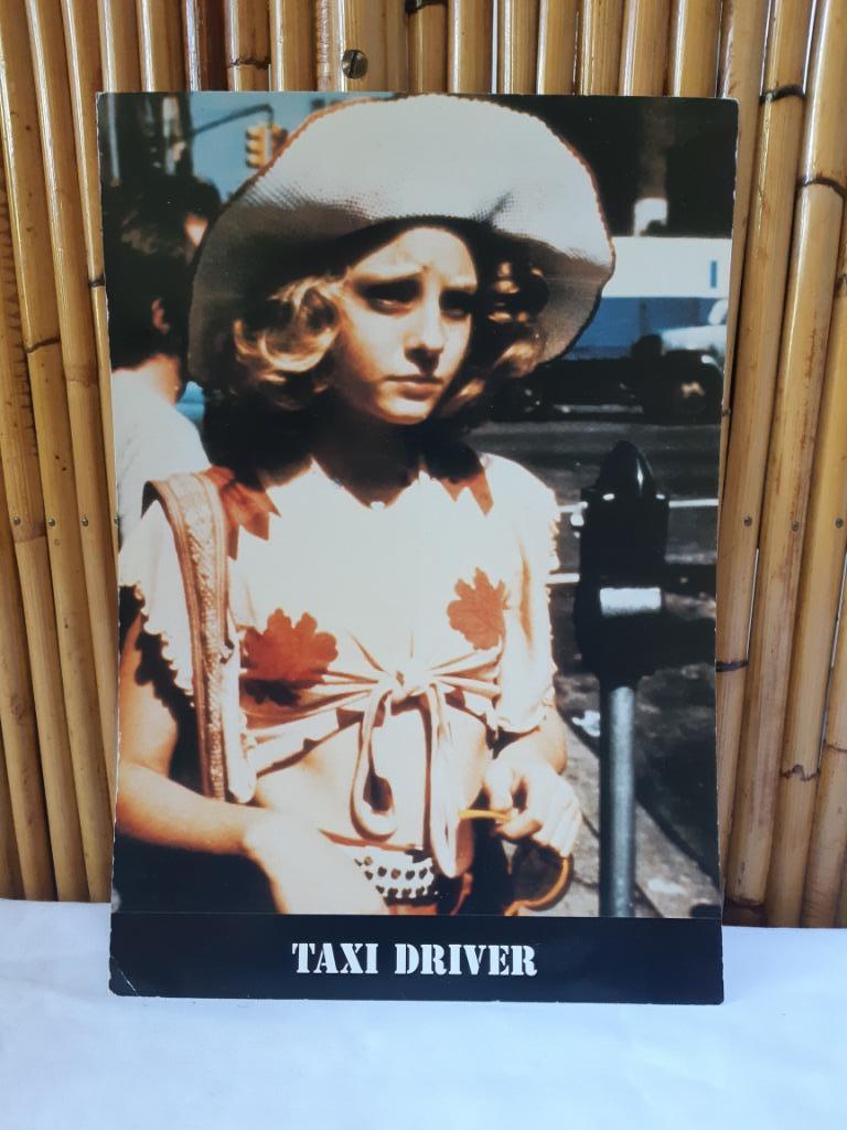 Franse foto/lobbykaart Taxi Driver 1976 Jodie Foster DeNiro, A4 of kleiner, Ophalen of Verzenden, Film en Tv, Rechthoekig Staand