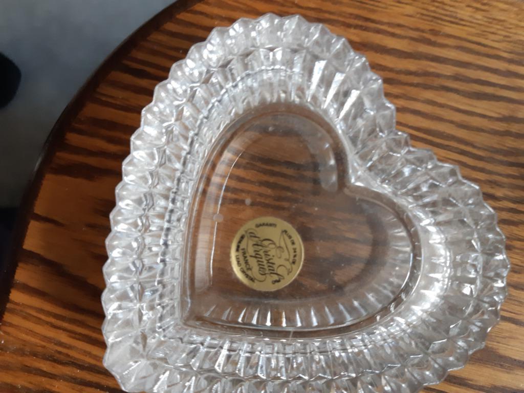 Très beau Cadeau en cristal en forme de coeur, Enlèvement
