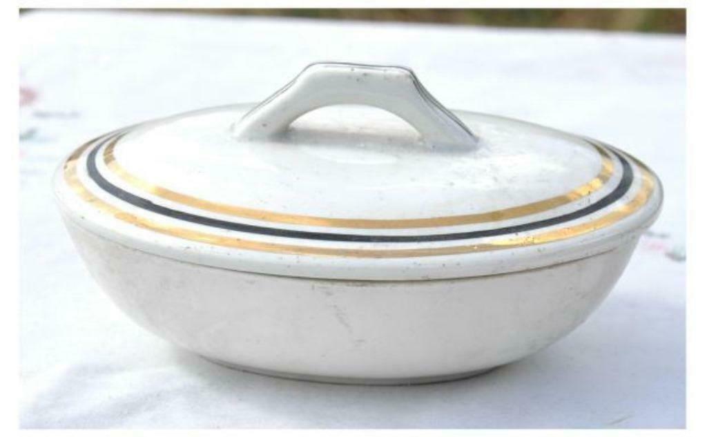 boite a savon faience art deco nimy, Enlèvement ou Envoi
