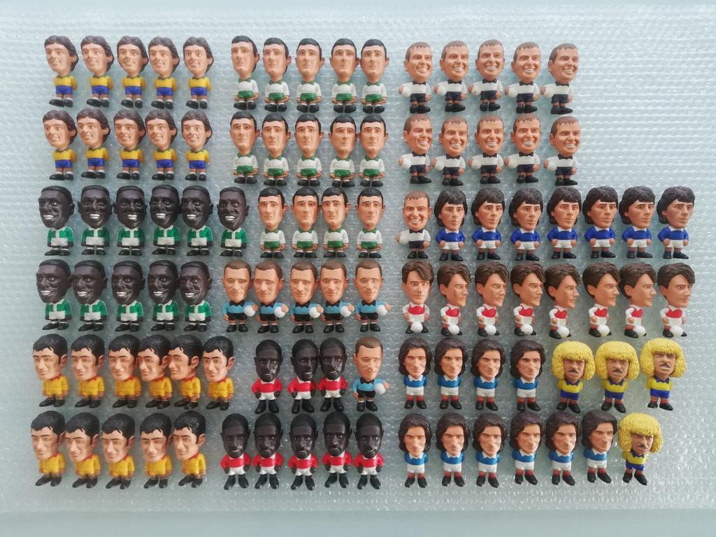 TCC. figurines de football '97., Enlèvement ou Envoi, Utilisé, Statue ou Poupée