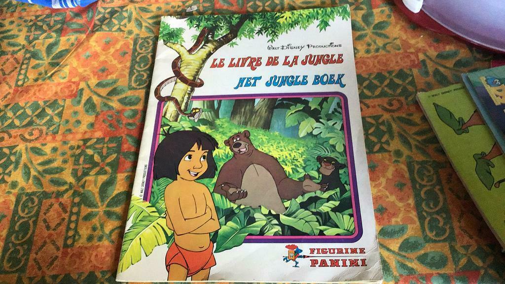 Le livre de la jungle Panini (Z8), Enlèvement ou Envoi, Utilisé, Panini, Livre d'images