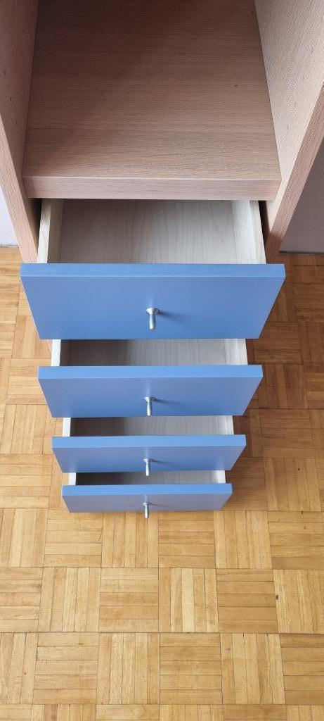 Jeugdkamer design Evan. Losse Kamerkasten met bureelblad, Ophalen, Zo goed als nieuw, Jongetje of Meisje