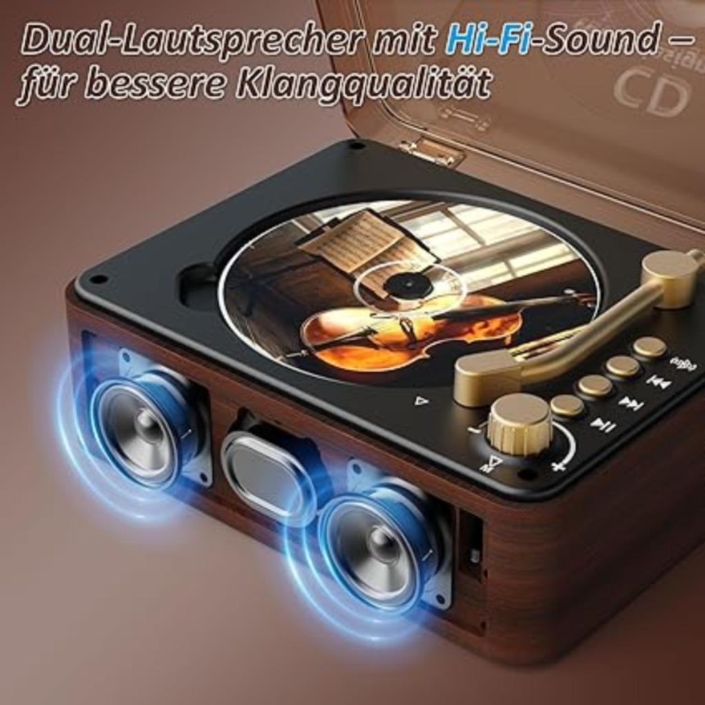 Draagbare Bluetooth cd speler SNELLE GRATIS LEVERING, Audio, Tv en Foto, Cd-spelers, Overige merken, -, Verzenden, -