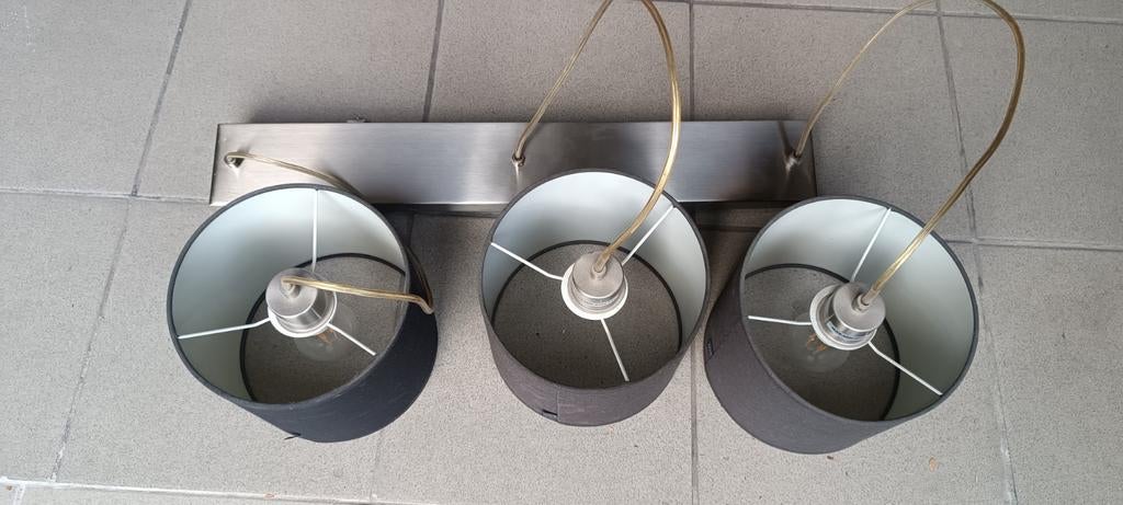 Home sweet home hanglamp met drie kappen, Huis en Inrichting, Ophalen, Zo goed als nieuw