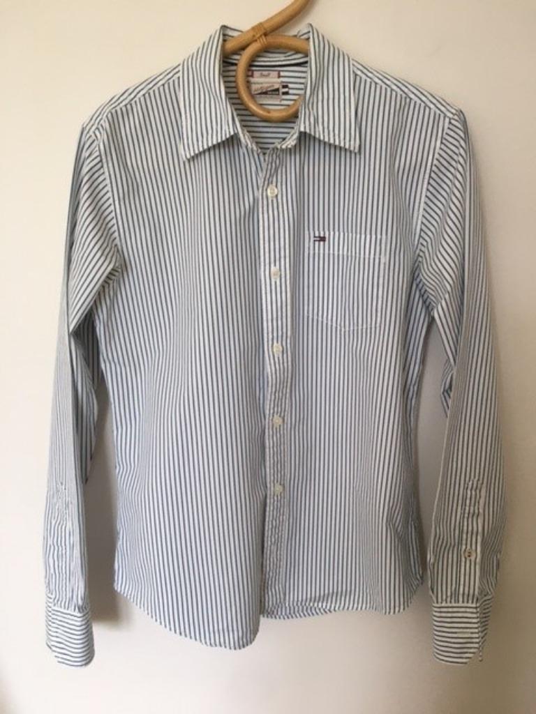 Très belle chemise homme de la marque HILFIGER, Enlèvement ou Envoi, Blanc, HILFIGER, Tour de cou 38 (S) ou plus petit