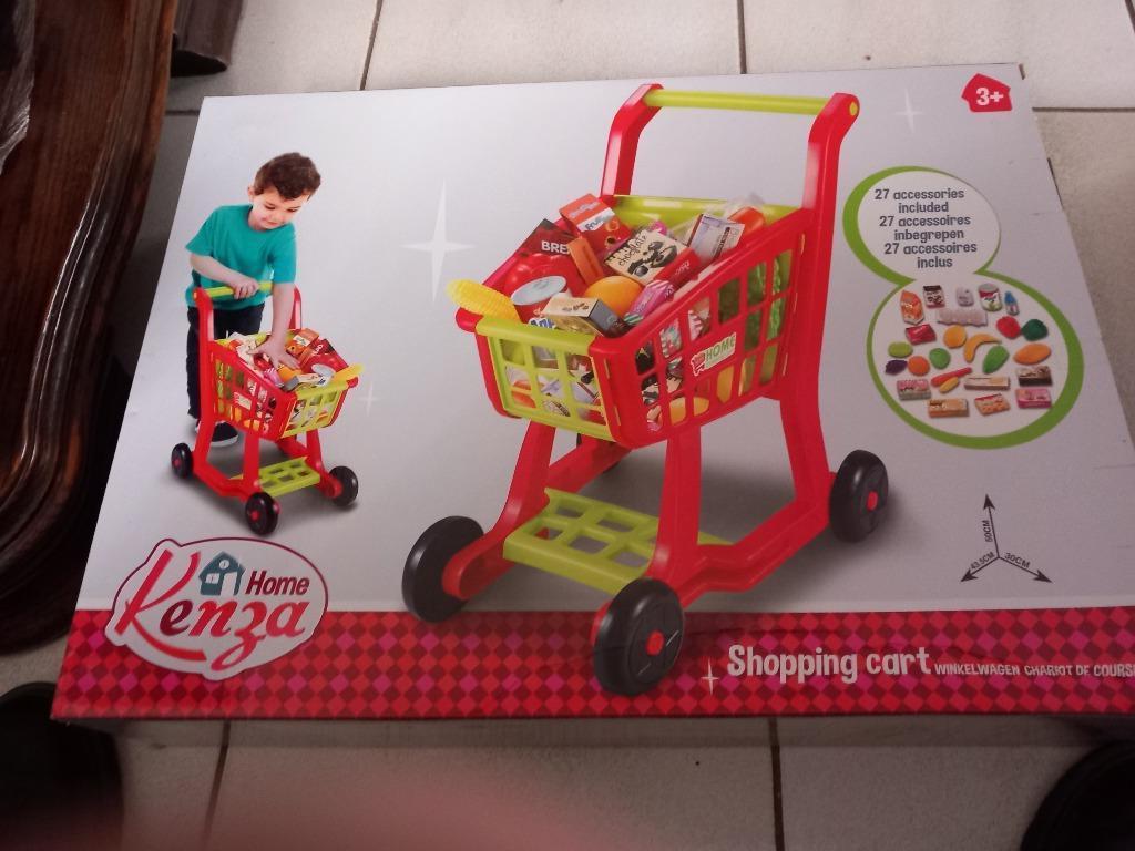 Winkelkarretje met toebehorende, Ophalen, Nieuw, Kunststof, Speelkeuken