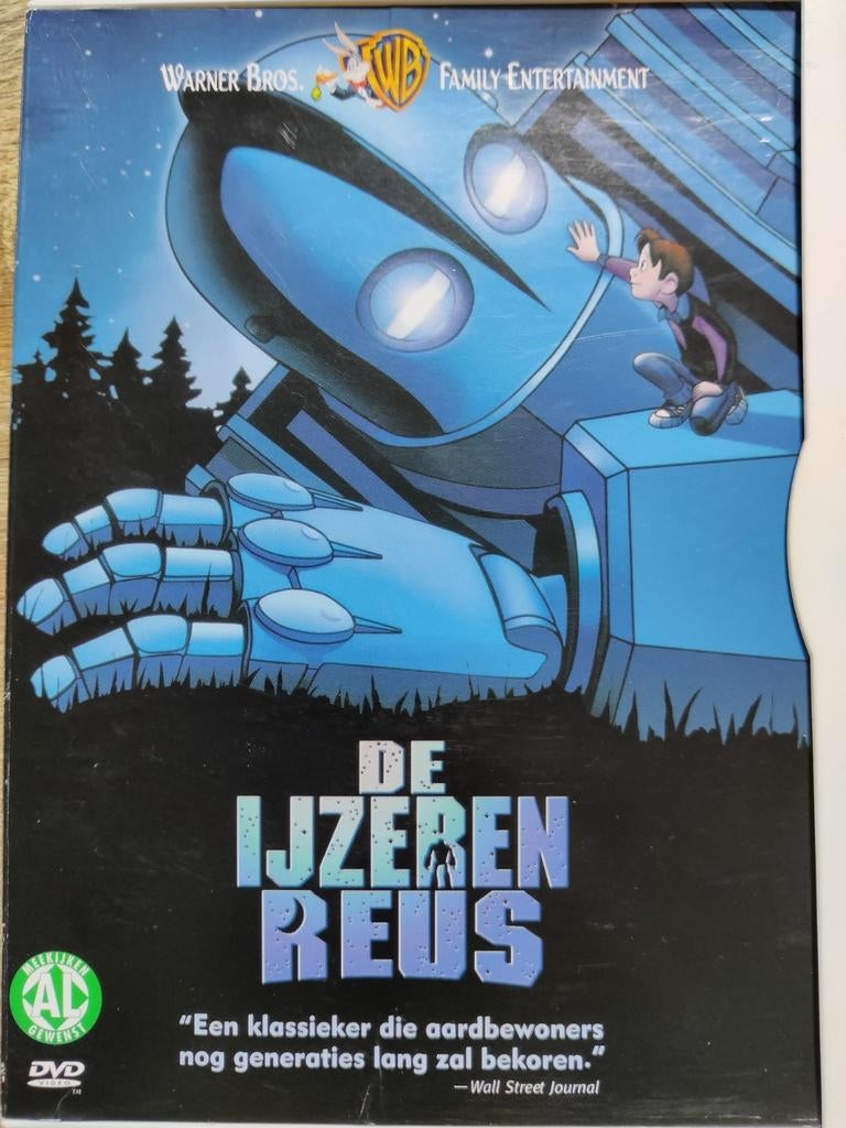 De Ijzeren Reus / The Iron Giant (1999) Zeldzaam! DVD, Cd's en Dvd's, Ophalen of Verzenden, Zo goed als nieuw