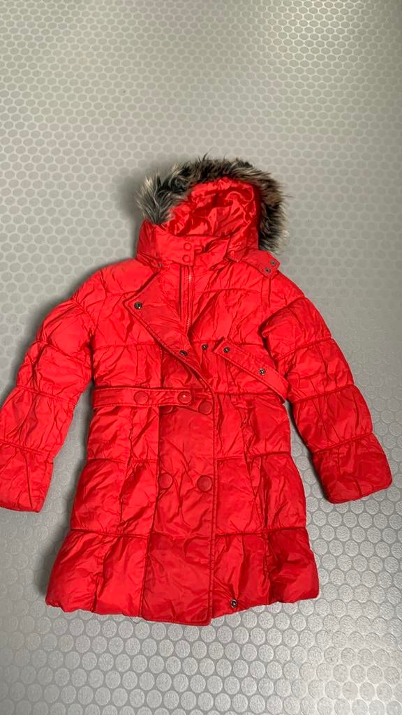 Rode jas maat 128, Enfants & Bébés, Vêtements enfant | Taille 128, Enlèvement ou Envoi, JBC, Utilisé, Fille