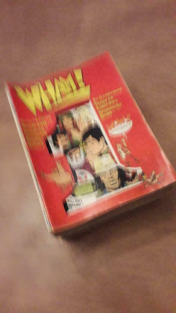 Striptijdschrift Wham, 1ste en 2de jaargang, 64 nummers, Boeken, Meerdere stripboeken, Ophalen of Verzenden, Gelezen