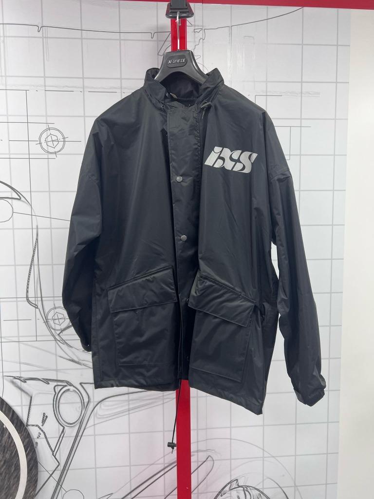 Veste de pluie IXS St-Tropez - Noir. Medium, Motos, Manteau | tissu, Enlèvement ou Envoi, Neuf, avec ticket, IXS