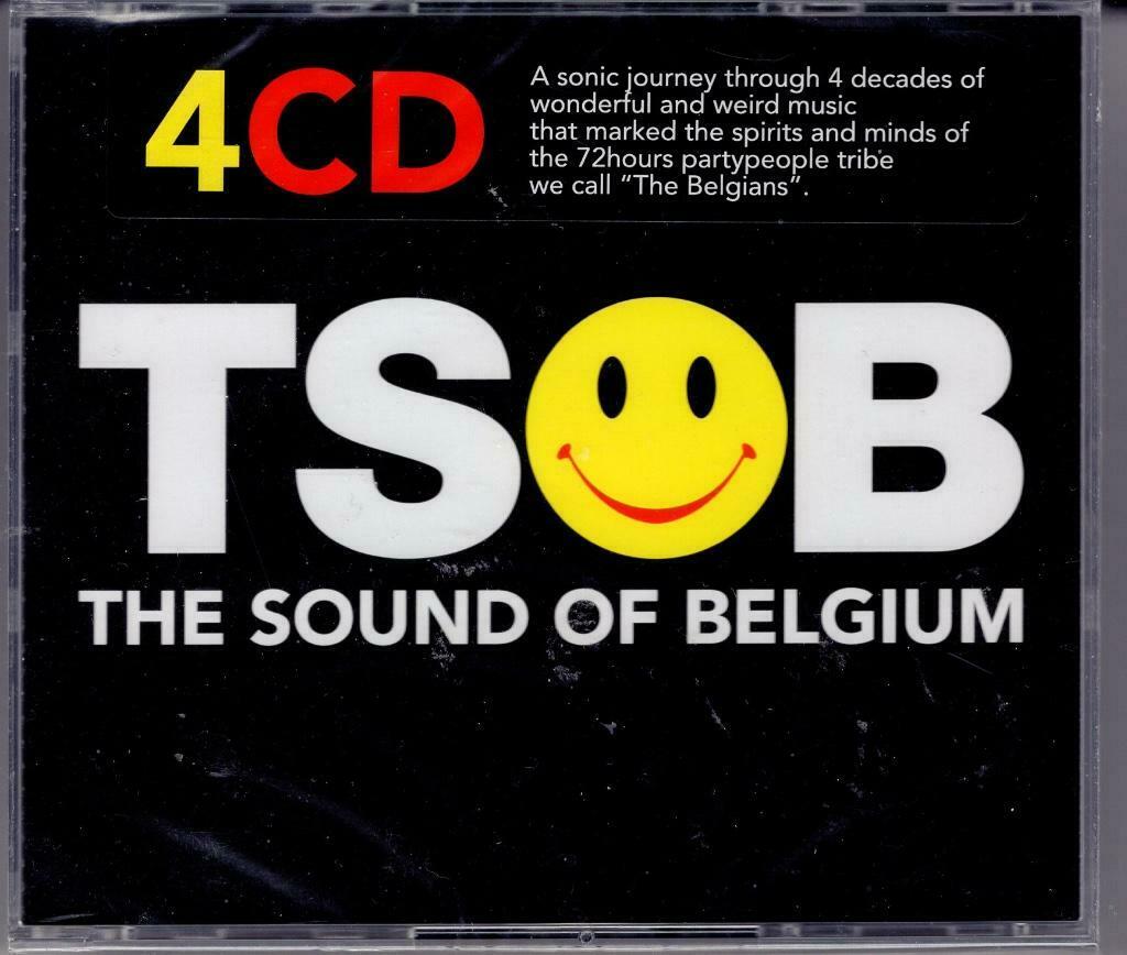 TSOB The Sound Of Belguim 4 CD Box New & Geseald, Verzenden, Nieuw in verpakking, Techno of Trance, Boxset