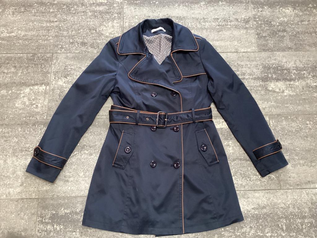 Manteau/trench-coat bleu L&L 42/44, Bleu, Lololiza, Envoi, Taille 42/44 (L)