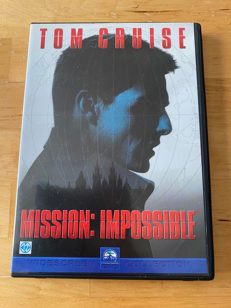 Dvd  :  Mission Impossible met Tom Cruise., Vanaf 12 jaar, Ophalen of Verzenden, Zo goed als nieuw, Actie