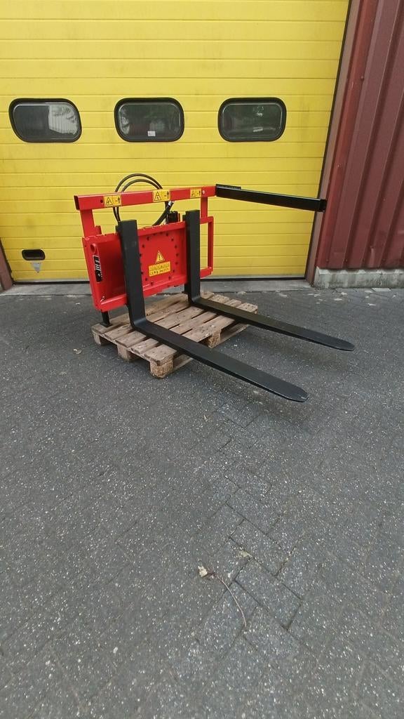 Benne basculante/rotateur adaptée au chariot télescopique Ma, Enlèvement
