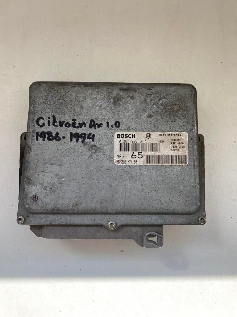 Peugeot 106 / Citroen AX 1.0i 0261203617 Ecu, Auto-onderdelen, Ophalen of Verzenden, Gebruikt, Citroën
