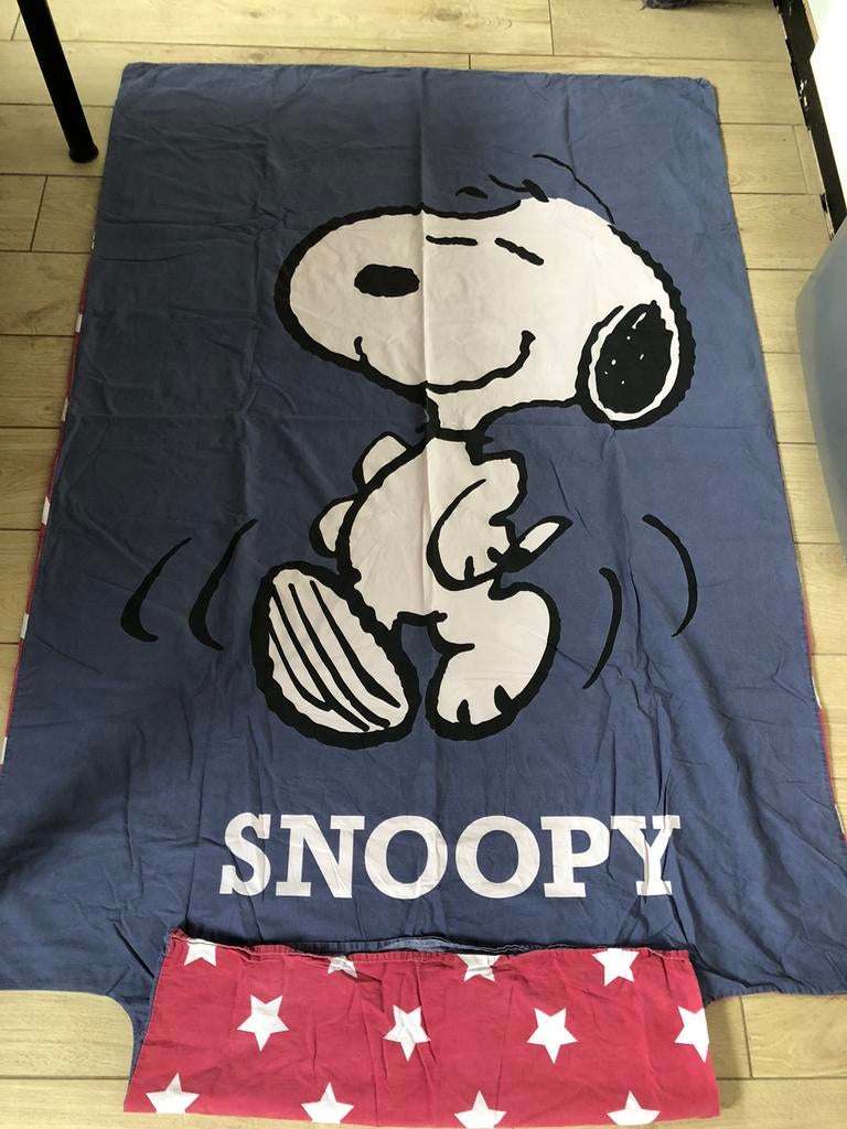 1-persoons dekbedovertrek Snoopy, Ophalen, Gebruikt, Overige kleuren, Jongetje of Meisje