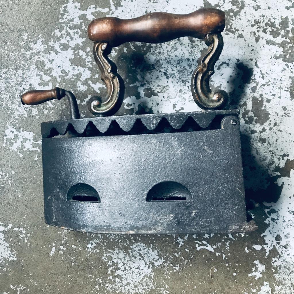 ancien fer en fonte, Antiquités & Art, Antiquités | Bronze & Cuivre, Enlèvement
