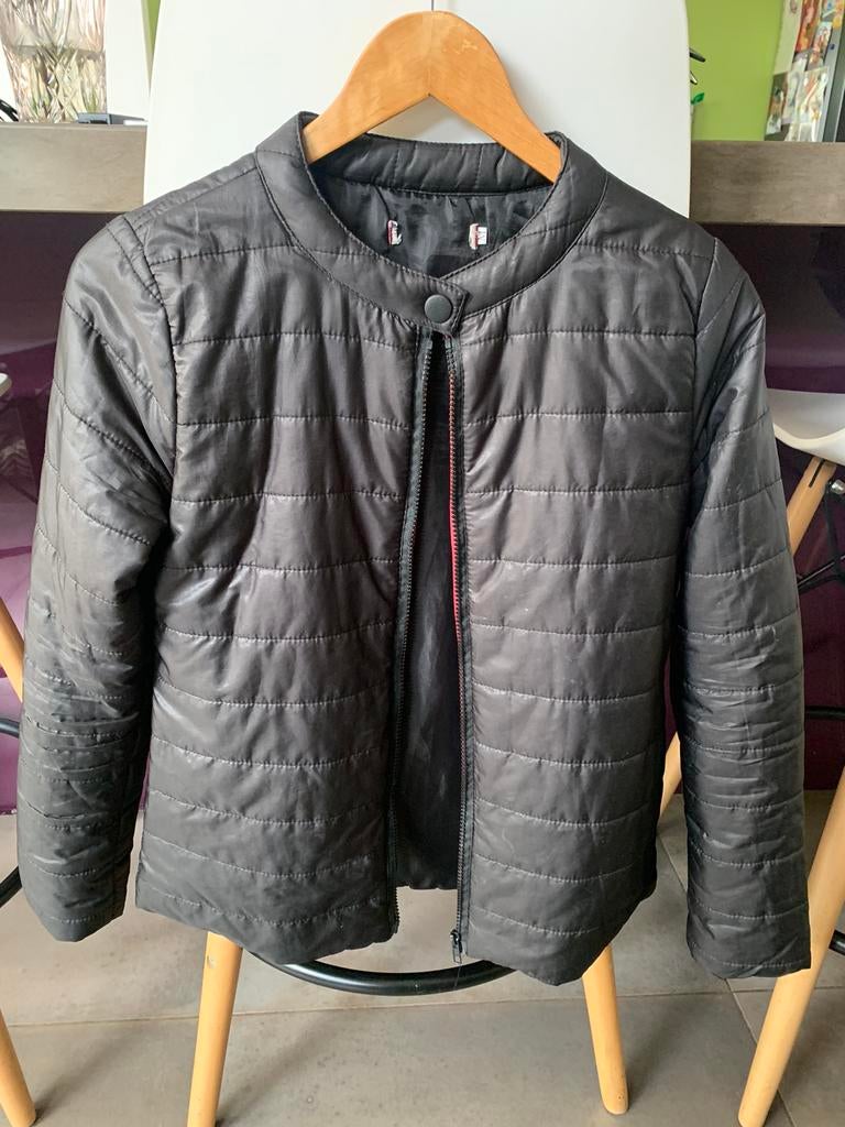 Veste noire de mi-saison taille M, Enlèvement ou Envoi, Porté, Taille 38/40 (M), Noir