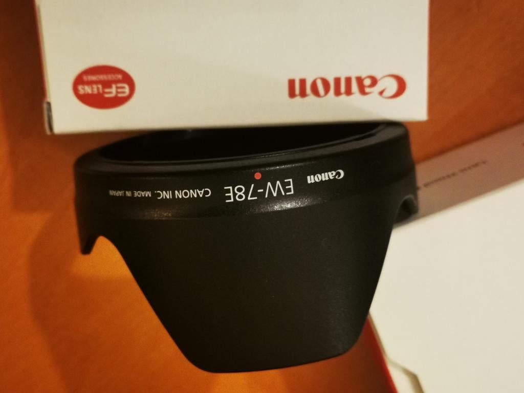 Parasoleil original Canon EW-78E, ET-60, neufs en boite, TV, Hi-fi & Vidéo, Enlèvement ou Envoi, Neuf