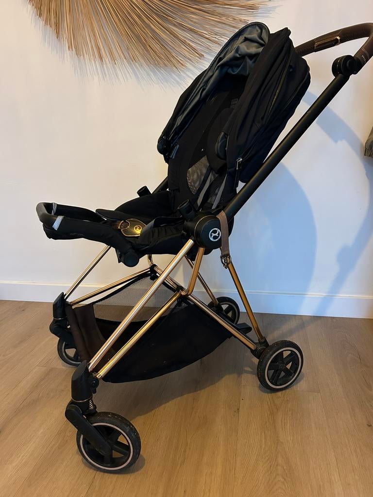 Cybex Mios set – Rosegold & Deep Black, Kinderen en Baby's, Buggy's, Gebruikt, Ophalen