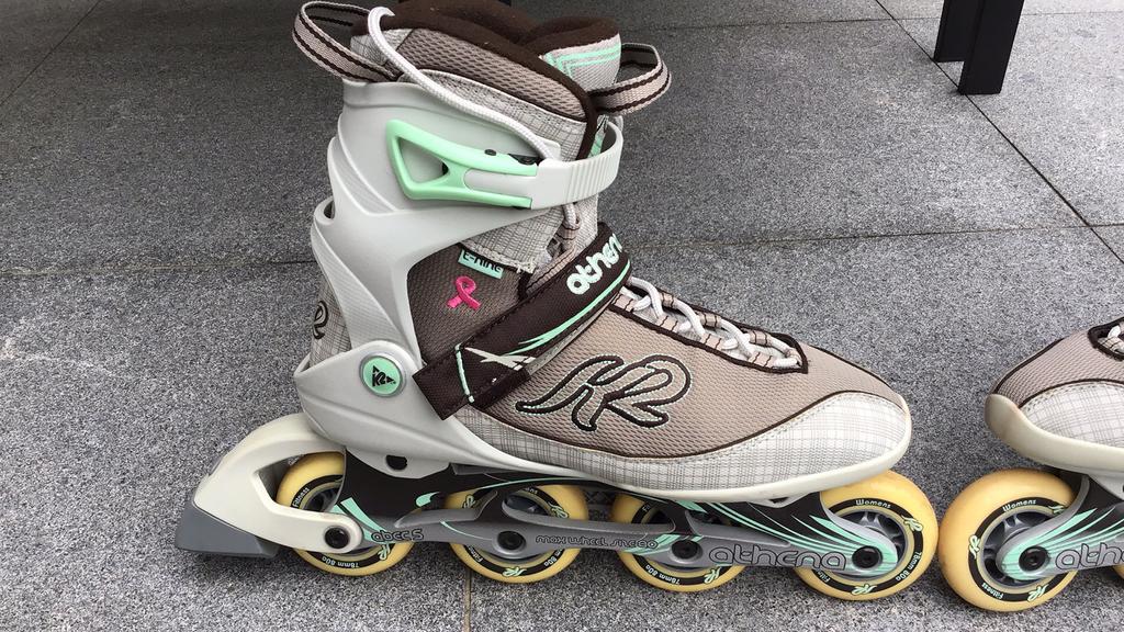 Inline skates / skeelers Athena K2 maat 42, Sport en Fitness, K2, Ophalen of Verzenden, Zo goed als nieuw, Inline skates 4 wielen