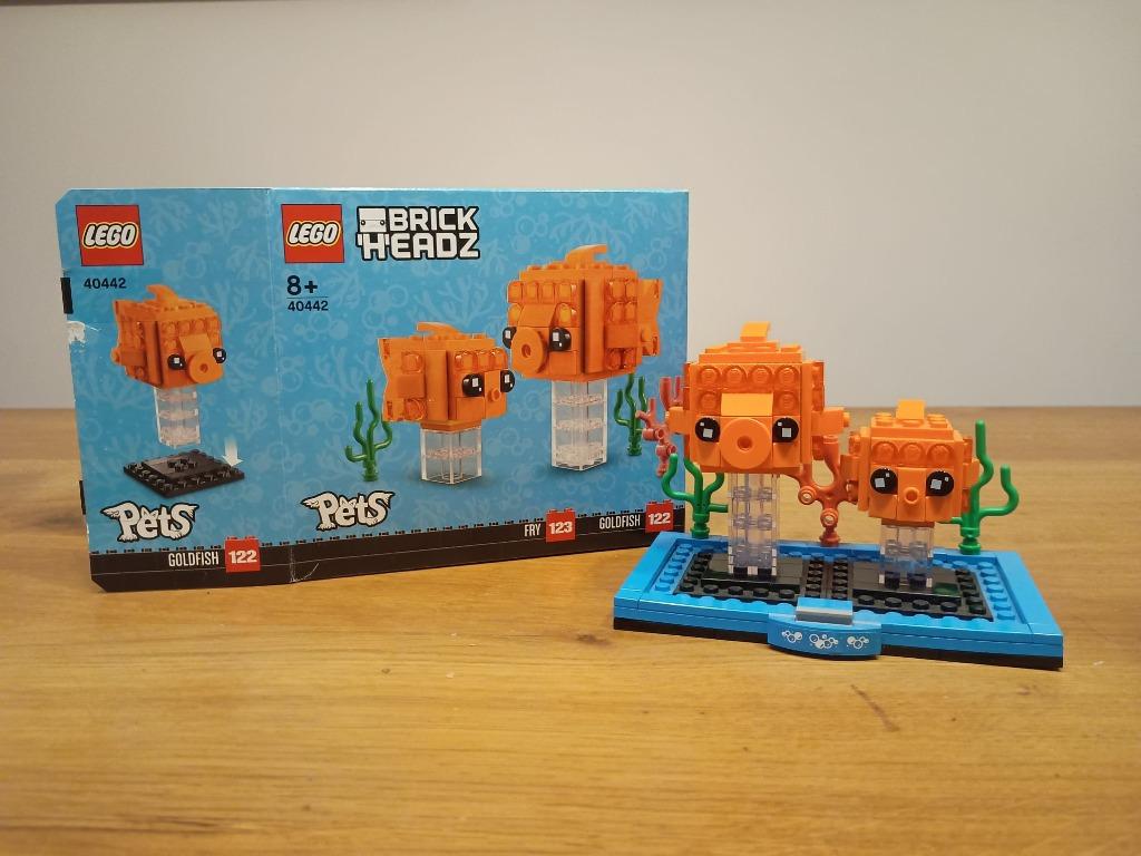 Lego Brickheadz Pets 40442 Fry and Goldfish, Enlèvement ou Envoi, BrickHeadz, Lego, Ensemble complet