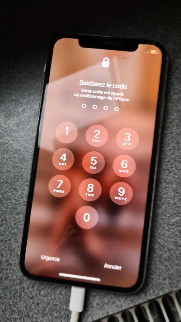 iPhone XS silver 64 GB, Telecommunicatie, Ophalen, Gebruikt, 75 %, IPhone XS