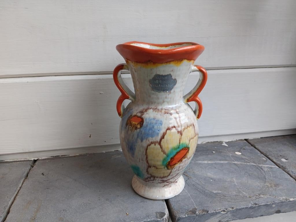 Art deco Villeroy&Boch Torgau vaas., Antiek en Kunst, Ophalen of Verzenden