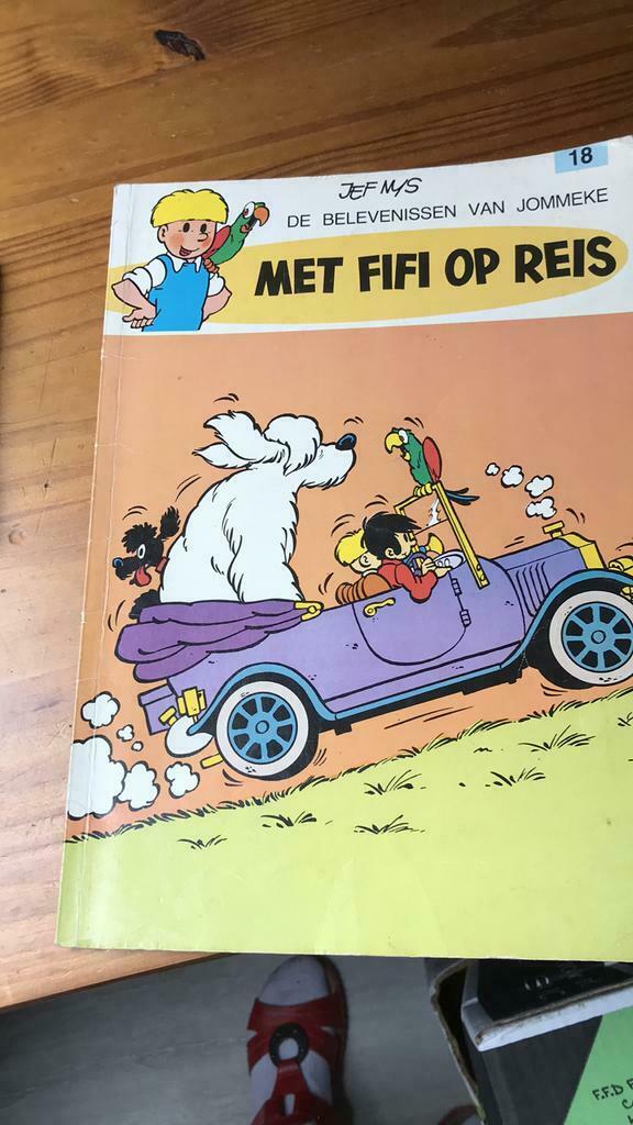 Jommeke nr 18 - met fifi op reis, Boeken, Ophalen of Verzenden, Gelezen