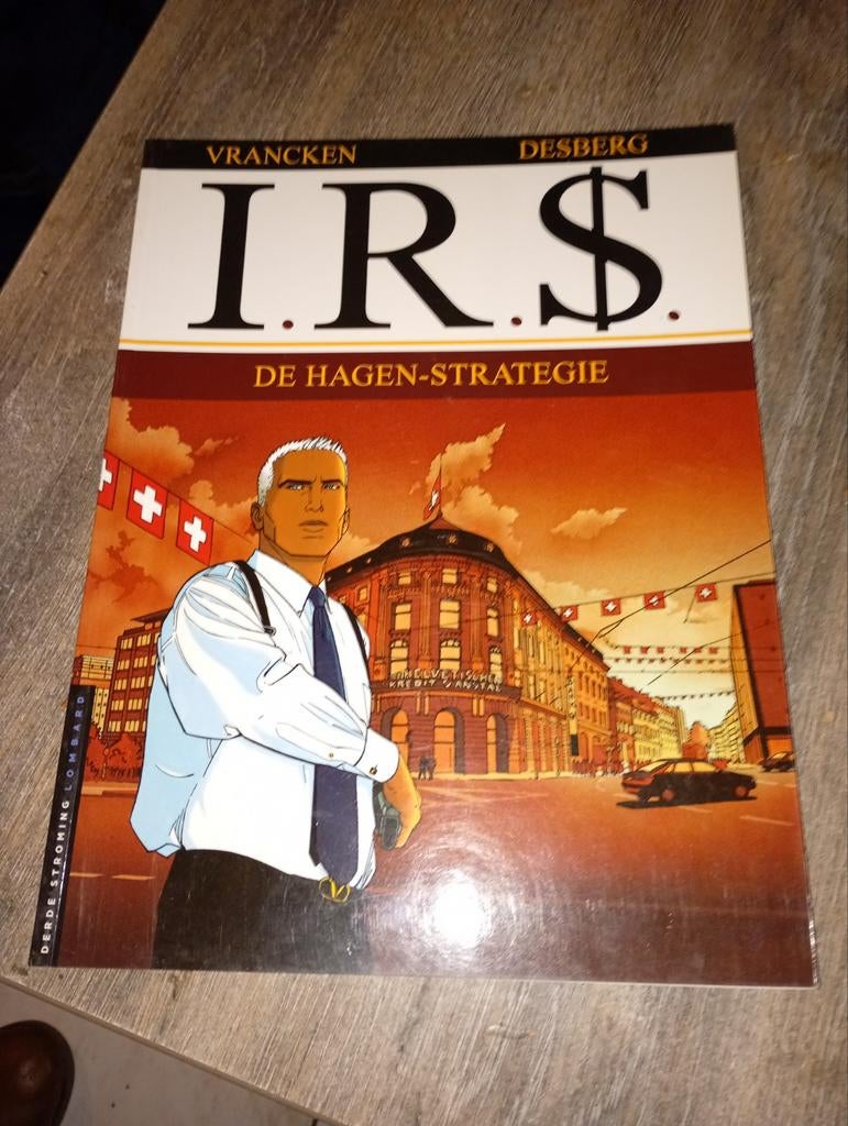 I.R.$ softcover, ingekleurd, Eén stripboek, Ophalen of Verzenden, Zo goed als nieuw, Lombard