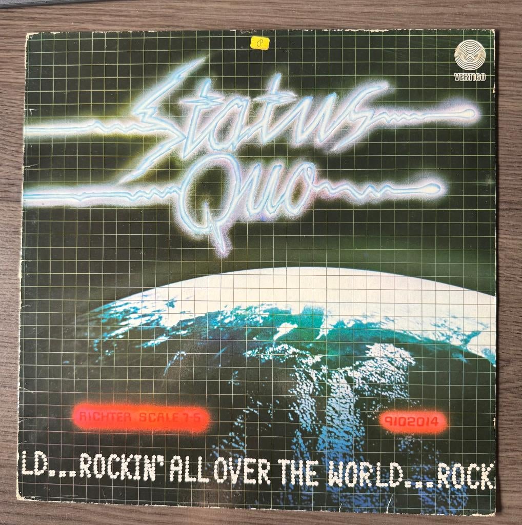 Status Quo - Rocking all over the world LP, Ophalen of Verzenden, Gebruikt, 12 inch