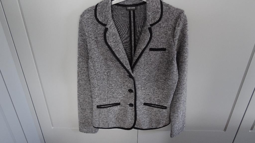 TRICOT VESTJE GERRY WEBER, Maat 38/40 (M), Zwart, Ophalen of Verzenden, Zo goed als nieuw