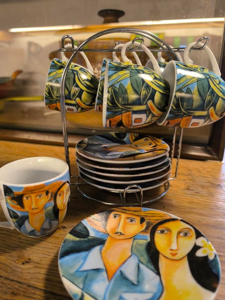 Espresso tasjes, Huis en Inrichting, Ophalen of Verzenden