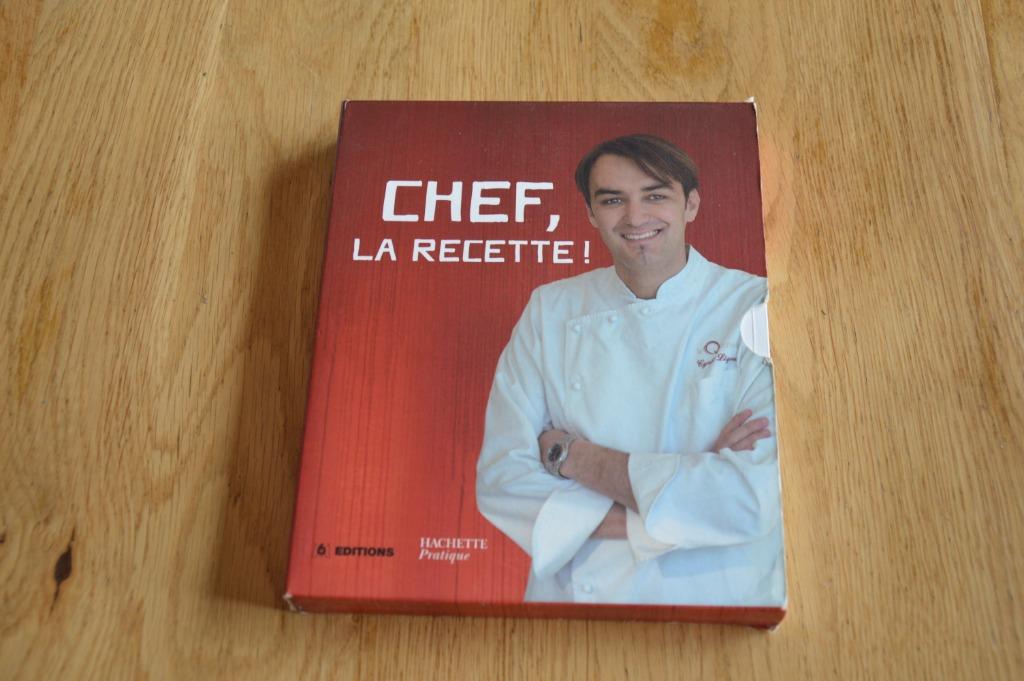COFFRET 2 LIVRES CHEF LA RECETTE, CYRIL, Ophalen of Verzenden