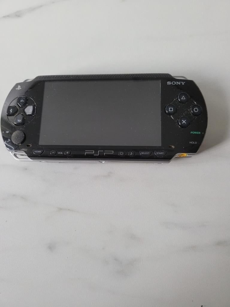 PSP-console, Ophalen of Verzenden, Zo goed als nieuw, Zwart, PSP