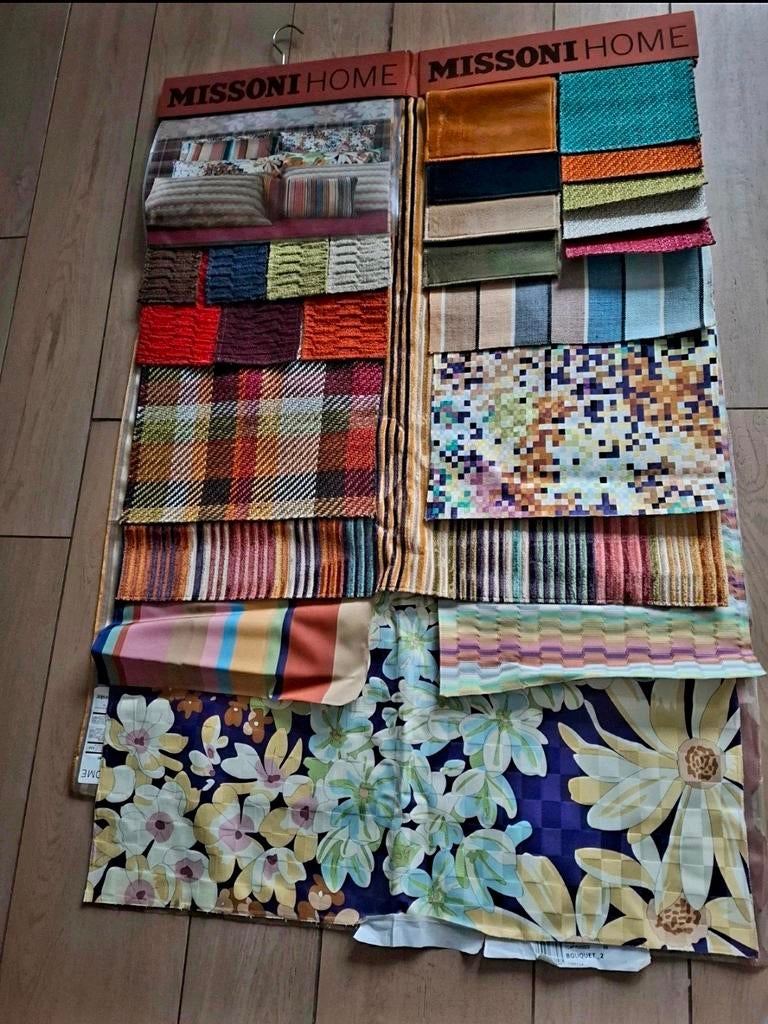 Grands tissus Missoni Home, Enlèvement ou Envoi, Neuf, 30 à 200 cm, 30 à 120 cm