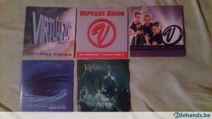 Virtual zone cd singles, Ophalen of Verzenden
