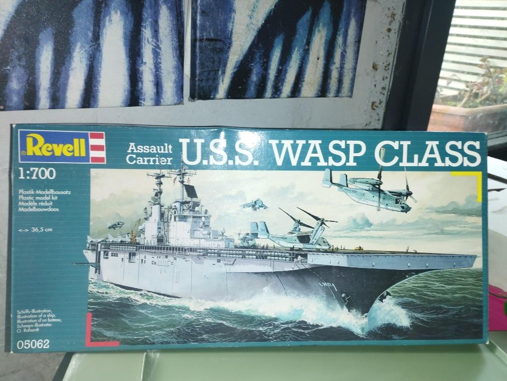 USS Wasp Class, Revell No. 05062, Hobby & Loisirs créatifs, Modélisme | Bateaux & Navires, Enlèvement ou Envoi, Neuf, 1:200 ou moins