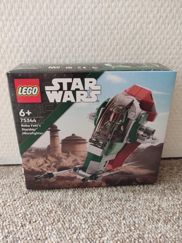 Lego Star Wars 75344 Boba Fett's Starship Microfighter, Star Wars, Lego, Nieuw, Ophalen of Verzenden