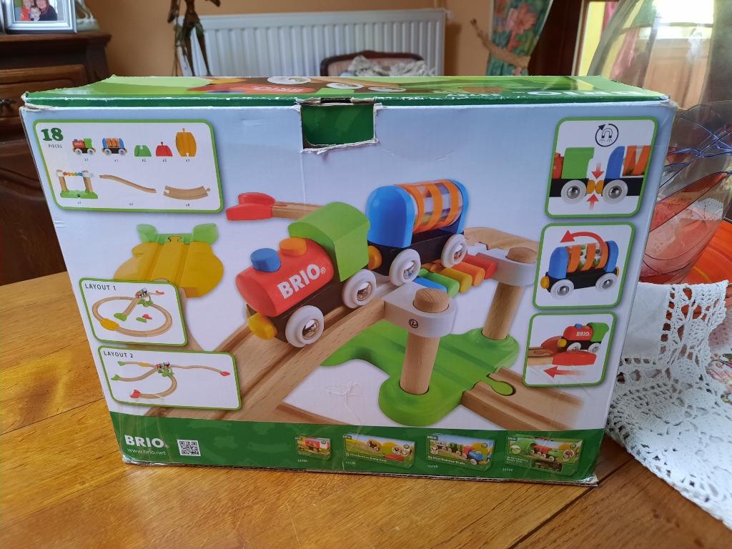 Train en bois de marque Brio., Ophalen, Zo goed als nieuw, Overige typen