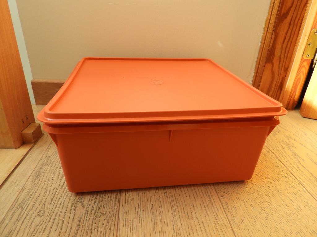 tupperware wafeldoos, Maison & Meubles, Cuisine| Tupperware, Enlèvement ou Envoi, Neuf, Rouge, Récipient ou Bol