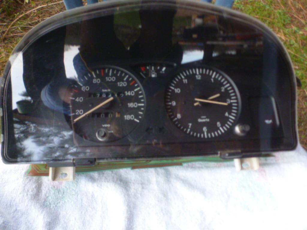 Citroen AX :instruments ,compteur + jauge + montre :VDO, Envoi, Utilisé