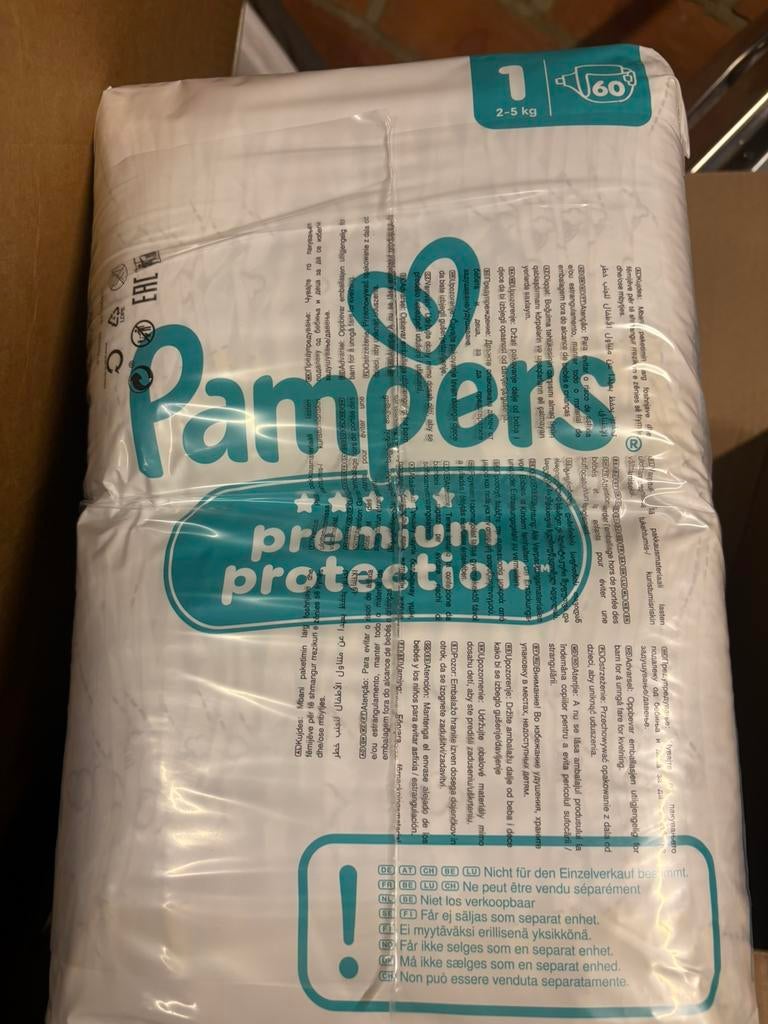 Pampers nieuw, Enlèvement ou Envoi, Neuf, Autres types, Autres marques
